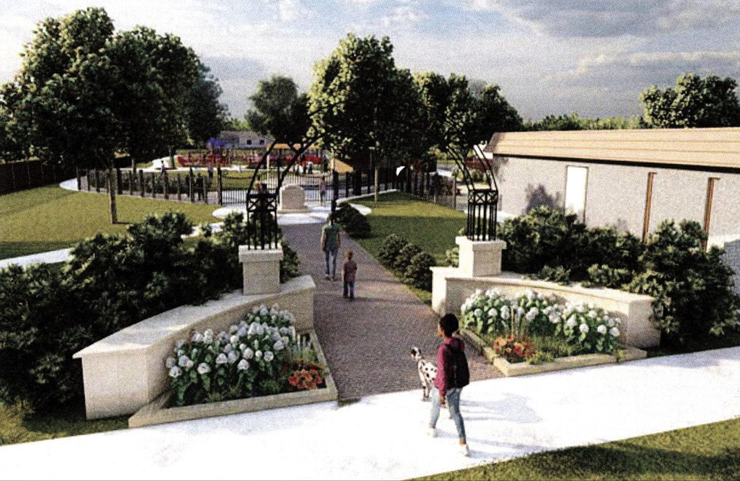 Bowman Park design concept