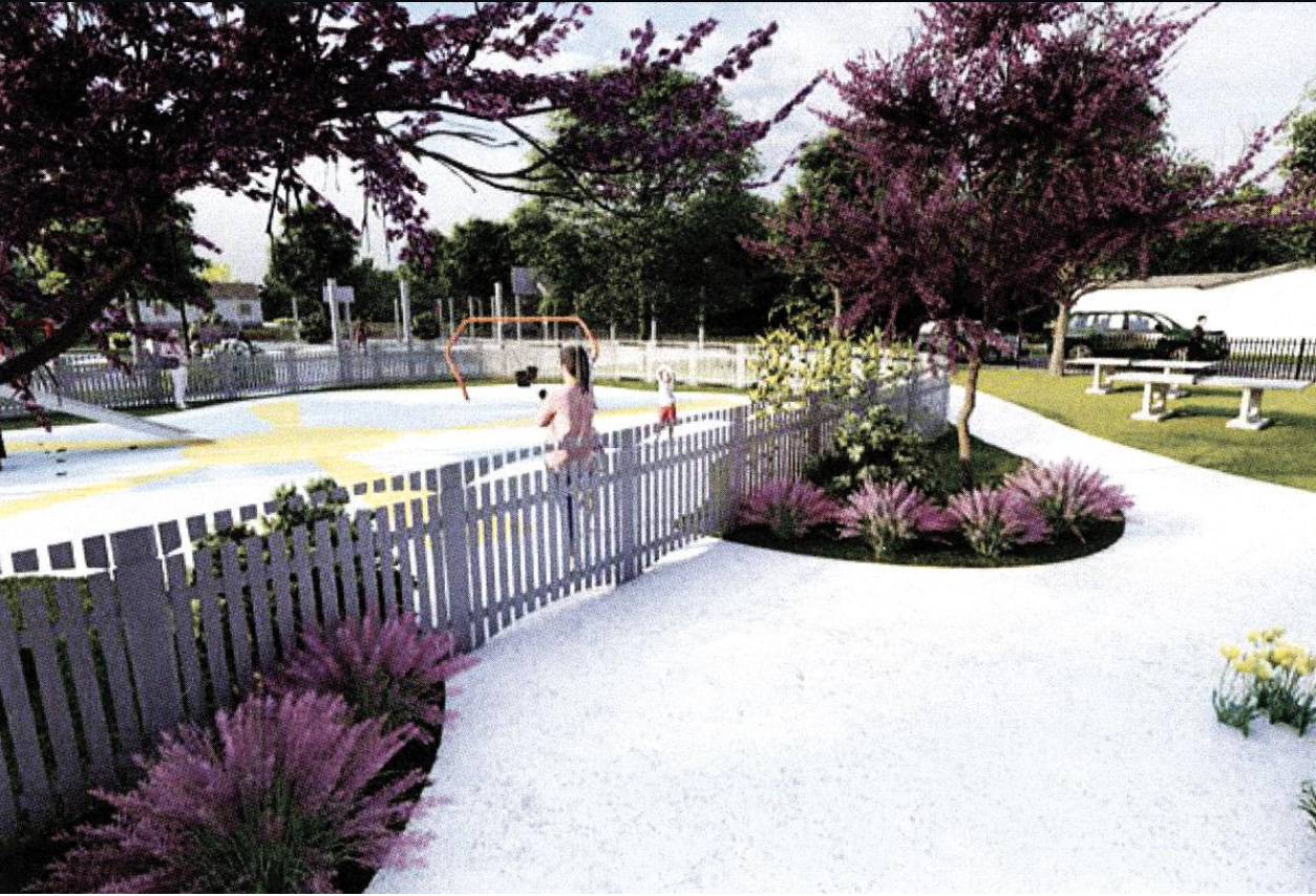 Playground design of Bowman Park