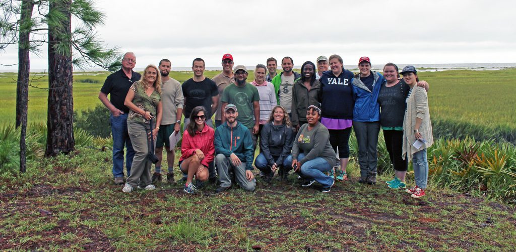 A group of UGA CED faculty and MEPD students.