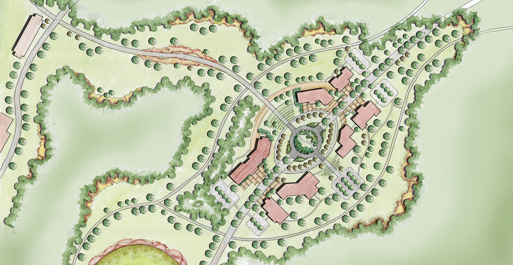 Design for a proposed research park