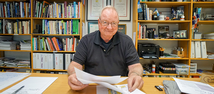 Professor and former dean Jack Crowley will retire