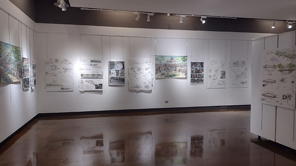 Circle Gallery Exhibition: DESIGN (SKETCH) PROCESS