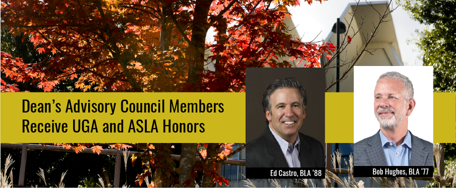Dean's Advisory Council Members Receive Honors from ASLA and UGA