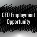 CED Employment Opportunity: Communications Specialist