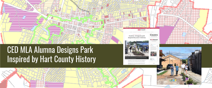 CED MLA Alumna Designs Park Inspired by Hart County History
