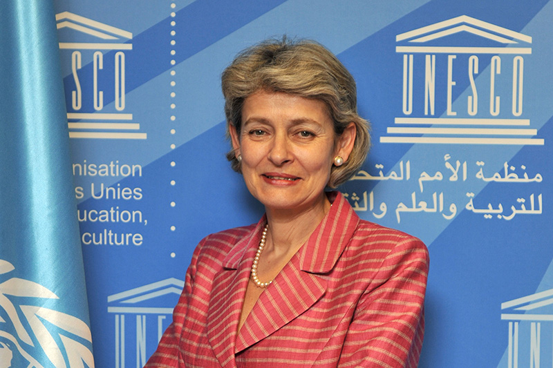 Irina Bokova Former Director-General of UNESCO to lecture Oct. 1