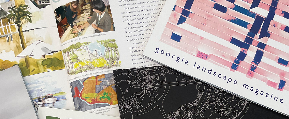 The CED's Georgia Landscape Magazine is back!