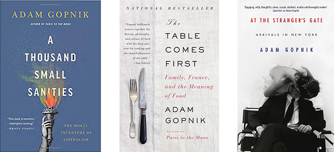 Adam Gopnik books