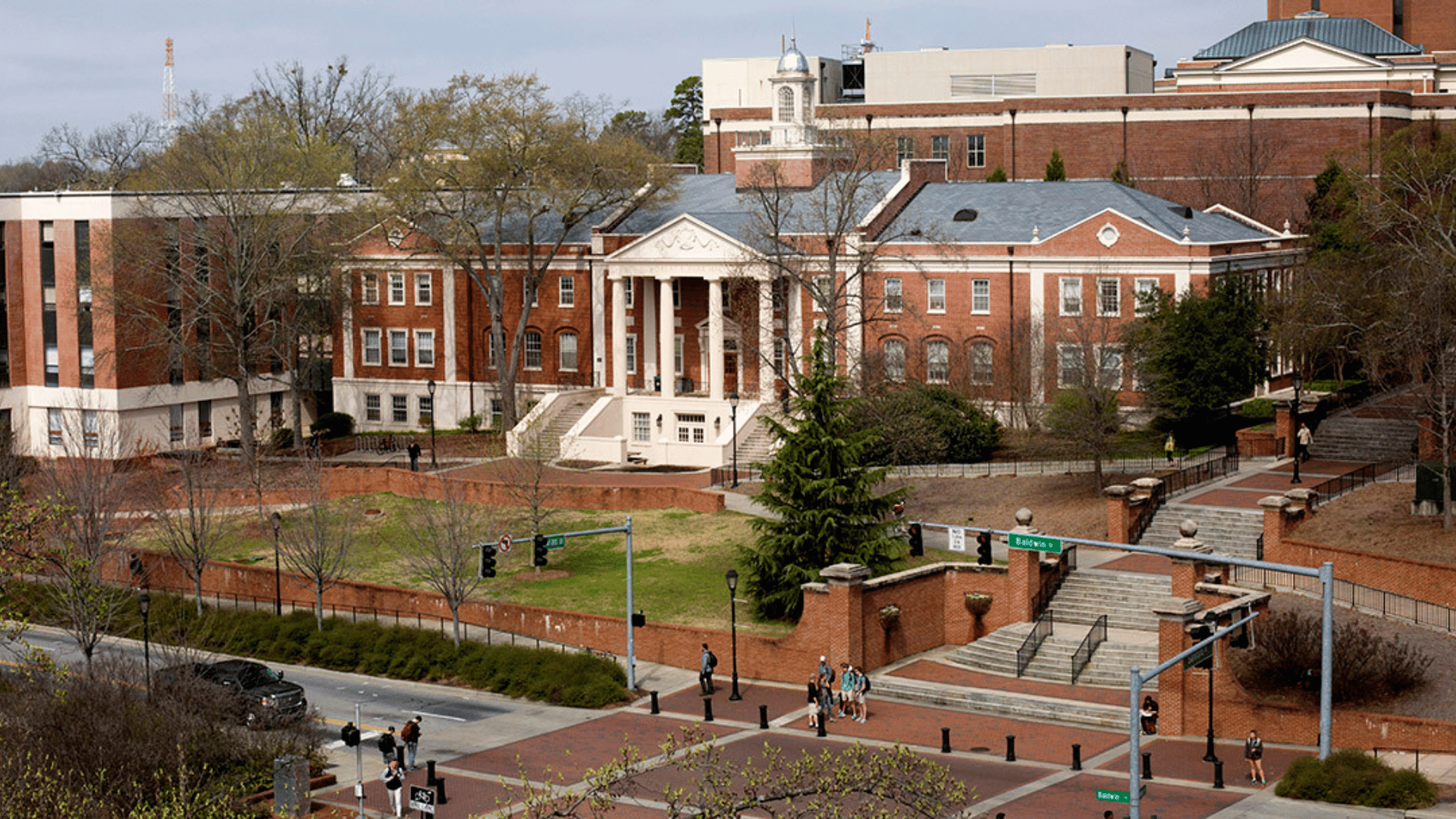 Exterior of Park Hall at UGA