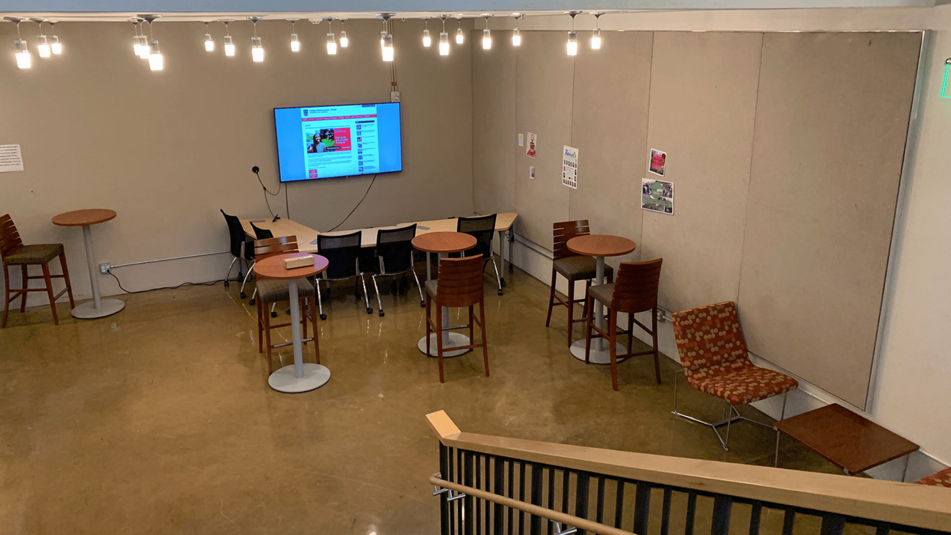 A collaboration space within the UGA CED.