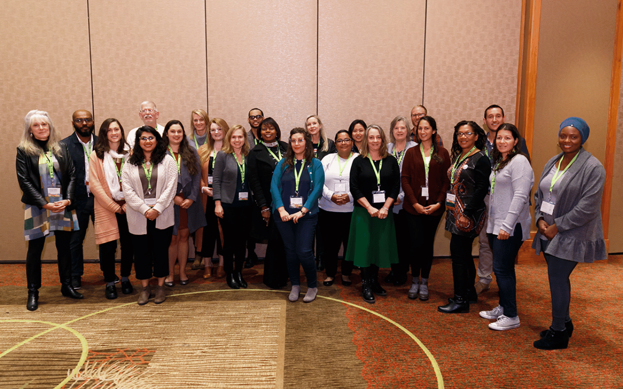 ARCUS Leadership Fellows at PastForward 2019. Vanhuss is 8th from left.