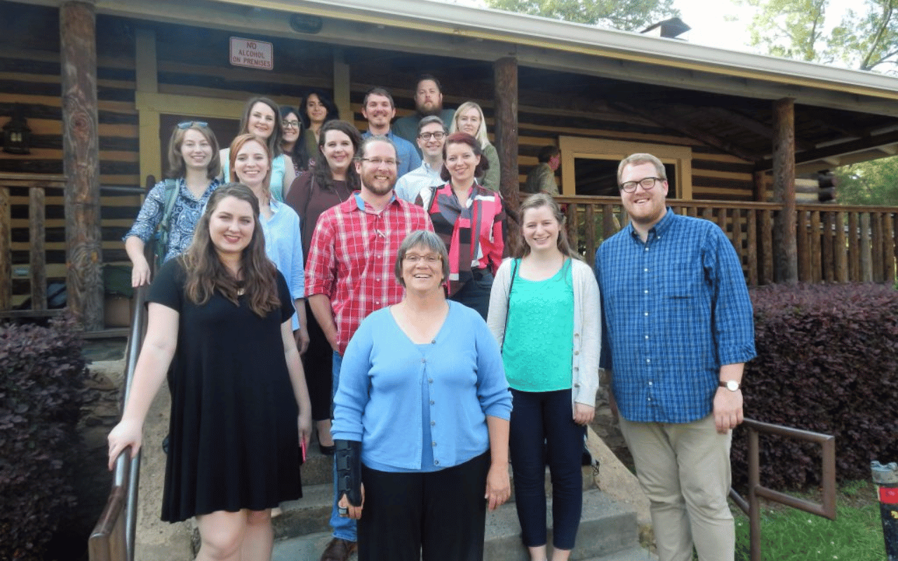 Professor Goetcheus’s CRA Class at The Hut in Eatonton.