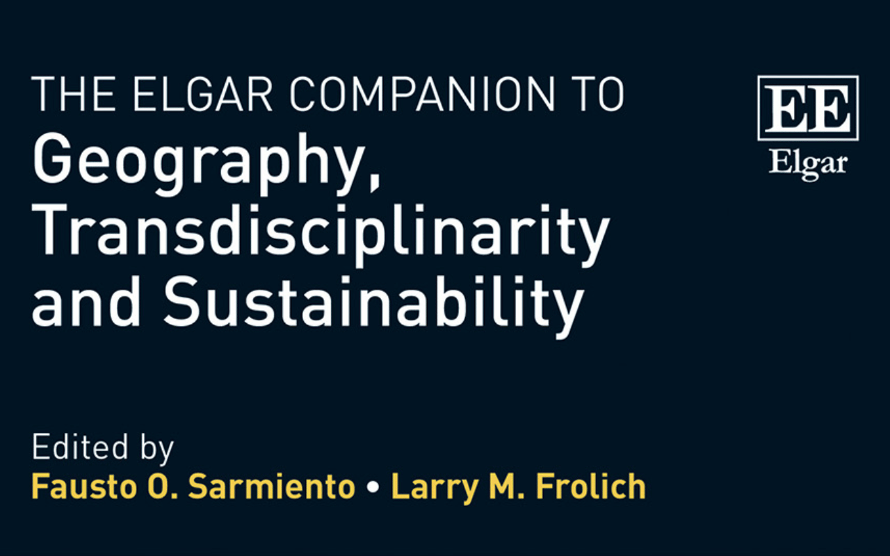 Book cover of The Elgar Companion to Geography, Transdisciplinarity, and Sustainability.