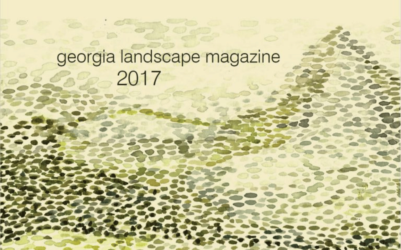 Cover of the 2017 Georgia Landscape Magazine.