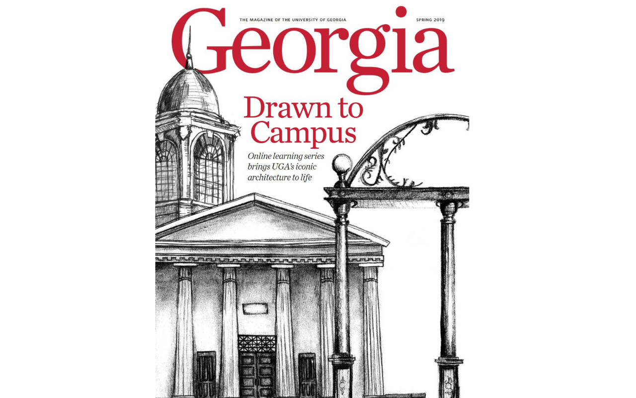 Cover of the Spring 2019 edition of the Georgia magazine.