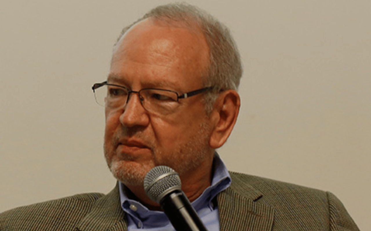 Headshot of James Reap speaking.