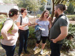 CED students at the Coastal Field Study trip.