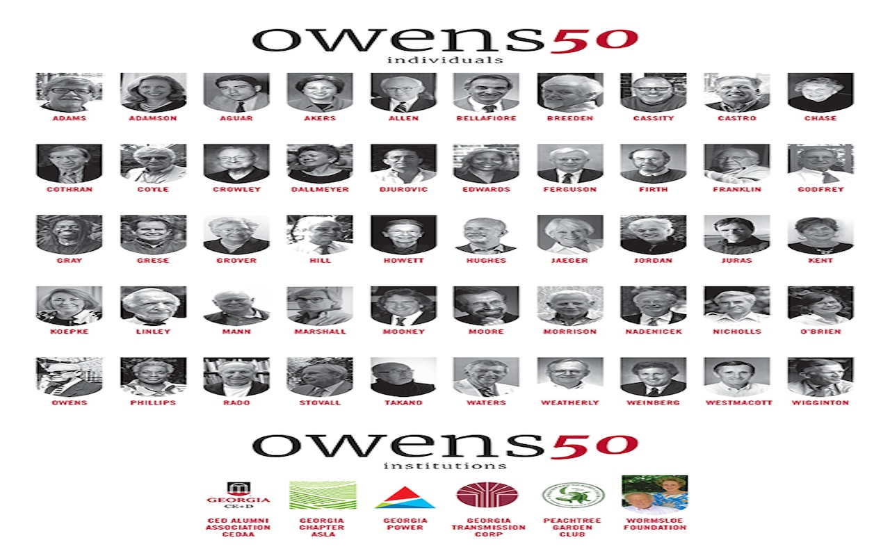 2020 Owens 50 banner graphic