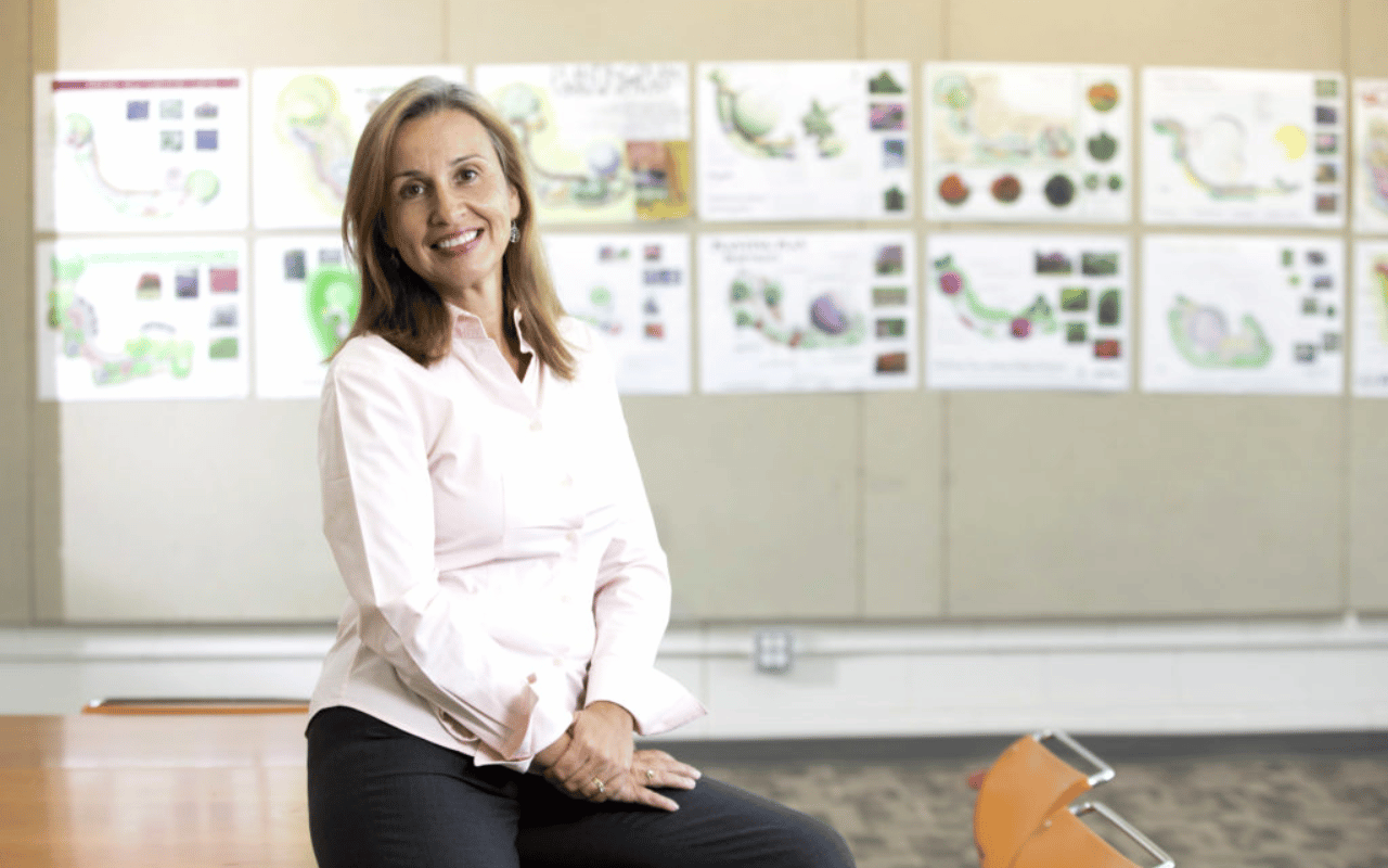 Portrait of Dean Sonia Hirt (Photo by Dorothy Kozlowski/UGA)