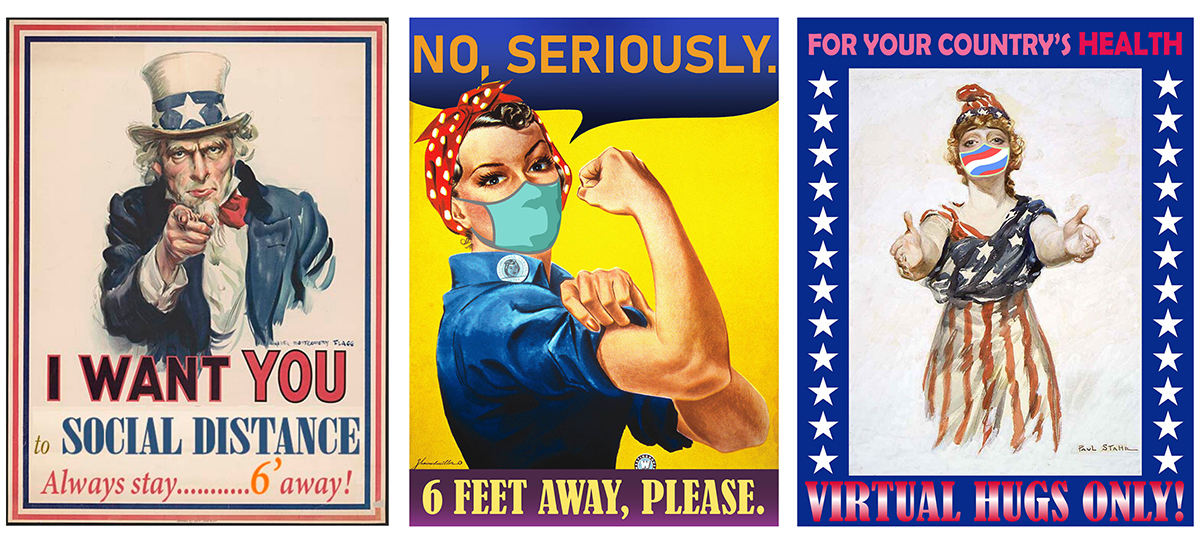 Verma pandemic preparedness posters for the COVID-19 pandemic.